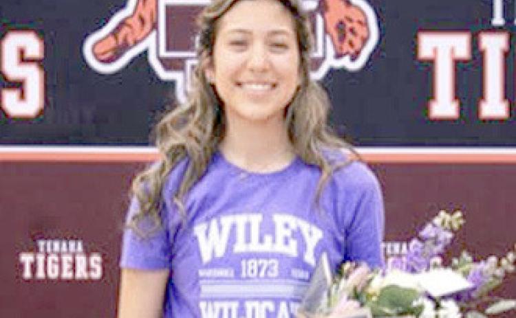 Tenaha athlete signs with Wiley College for soccer