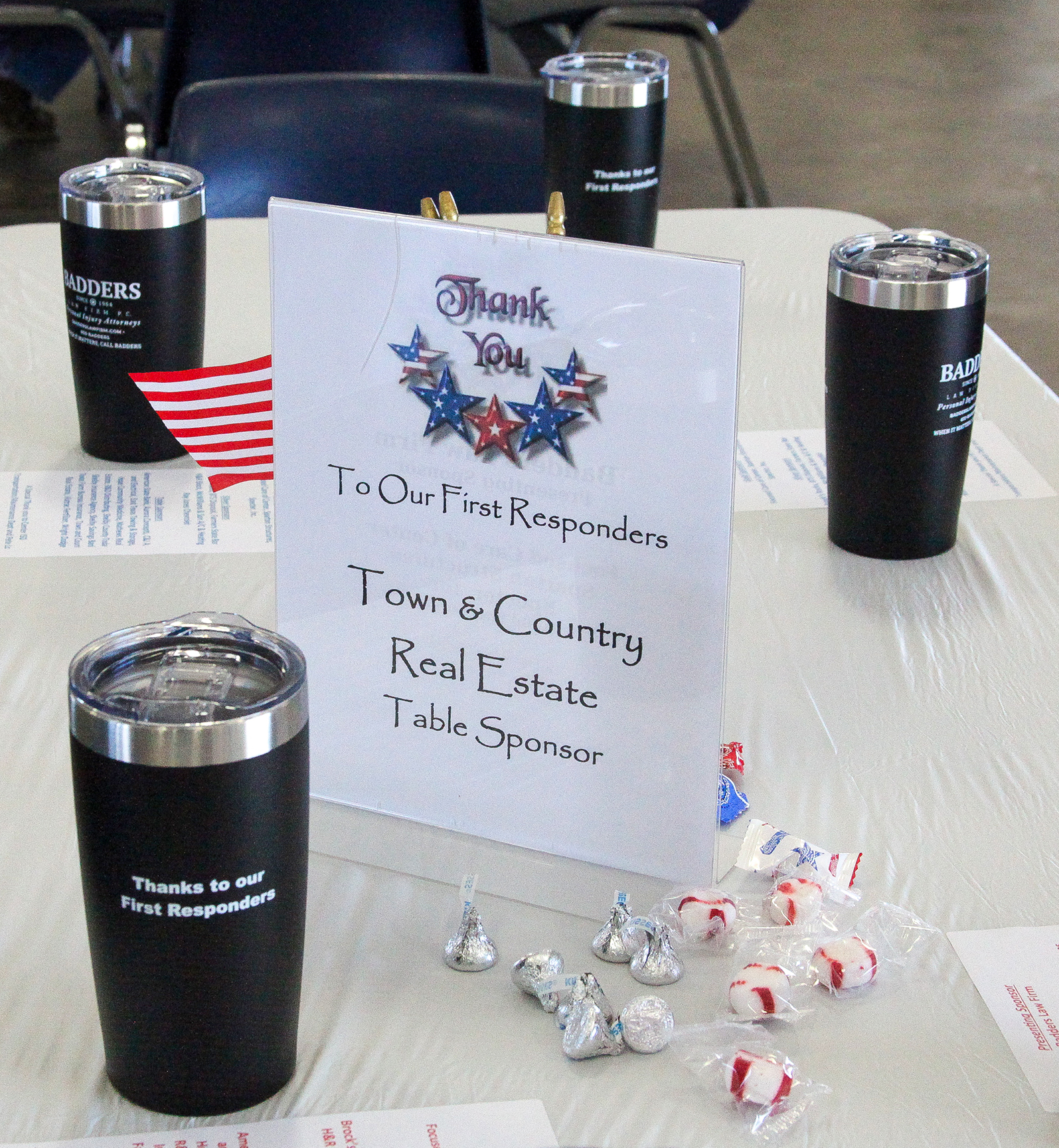 First Responders honored Friday