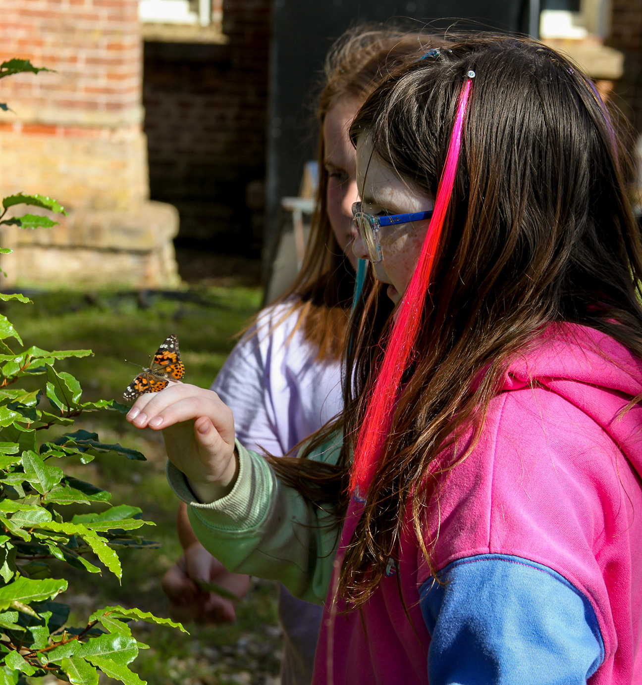 Butterfly Release on the Square: National Child Abuse Prevention Month 