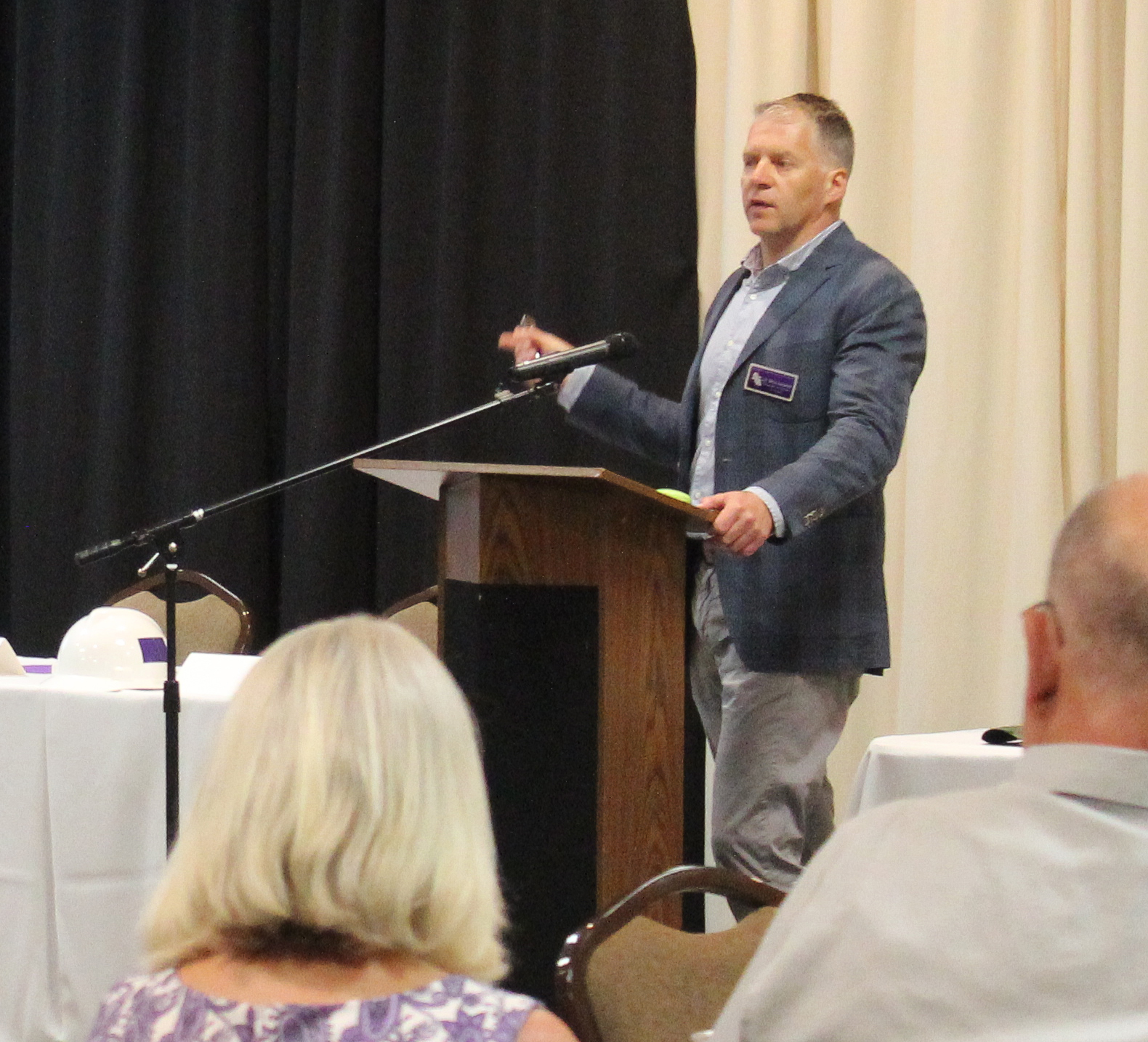 A forum designed to provide resources and ideas for local economic development featured a series of speakers at the Windham Civic Center Tuesday. (Shannon James photo/The Light and Champion)