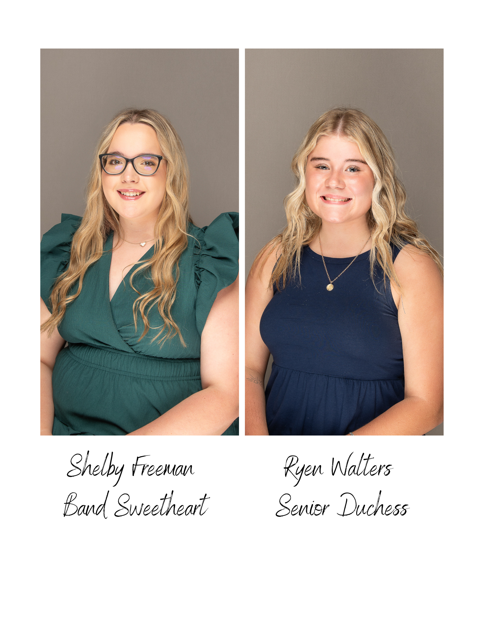 Joaquin ISD 2023 Homecoming Court 