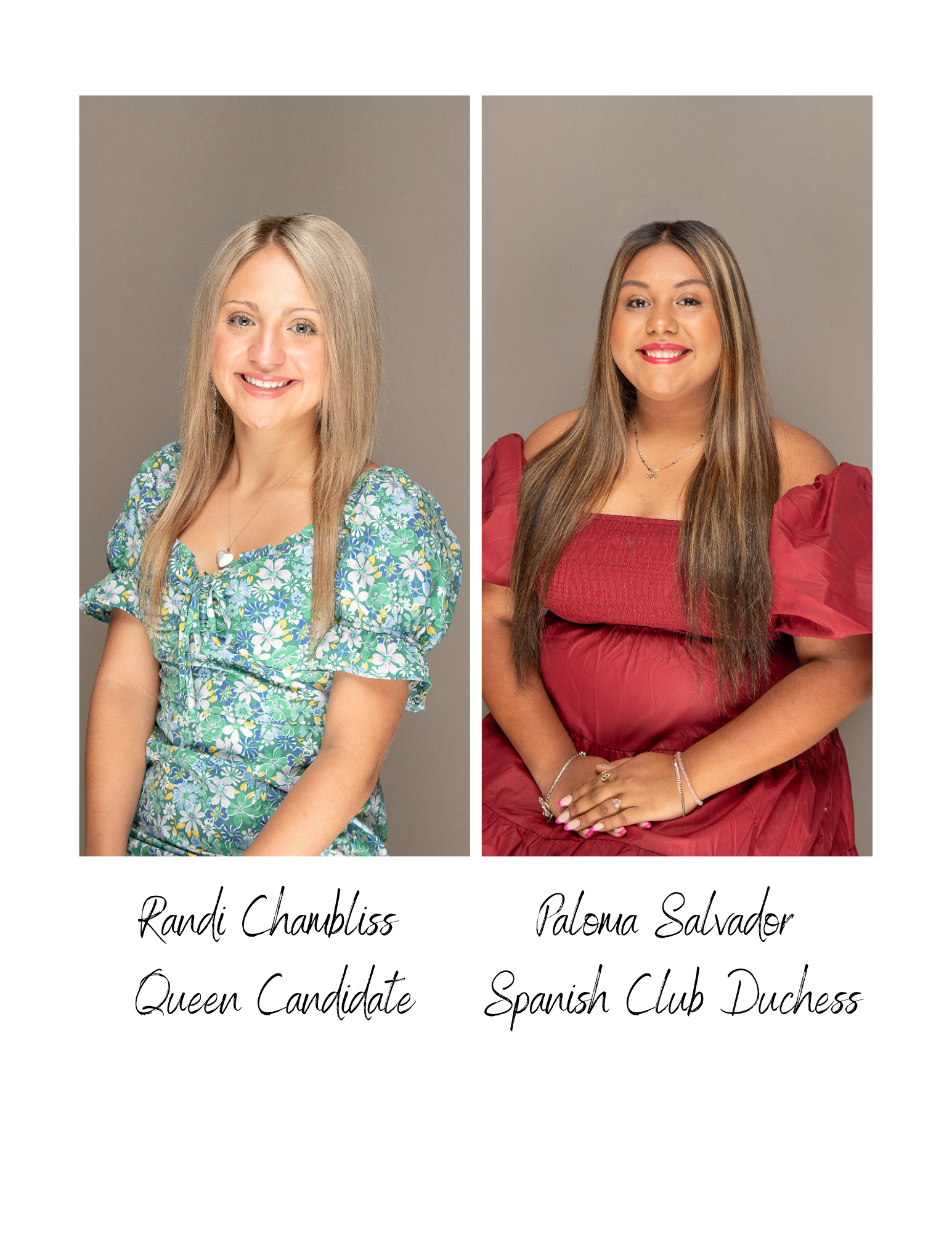 Joaquin ISD 2023 Homecoming Court 