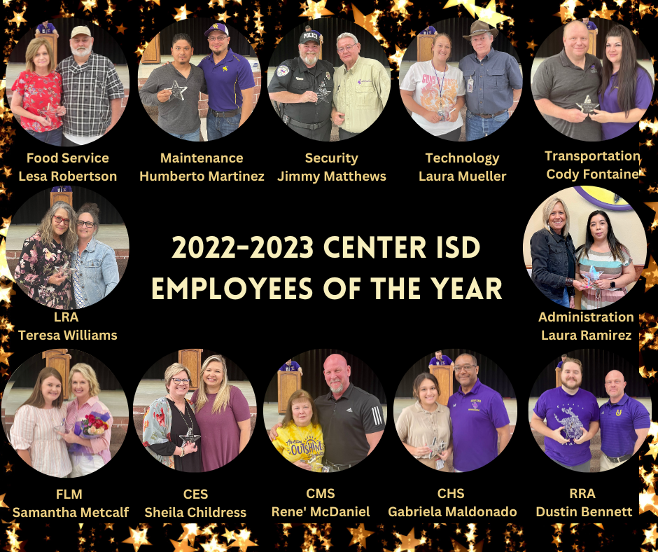 CISD Employees receive Awards of Recognition 