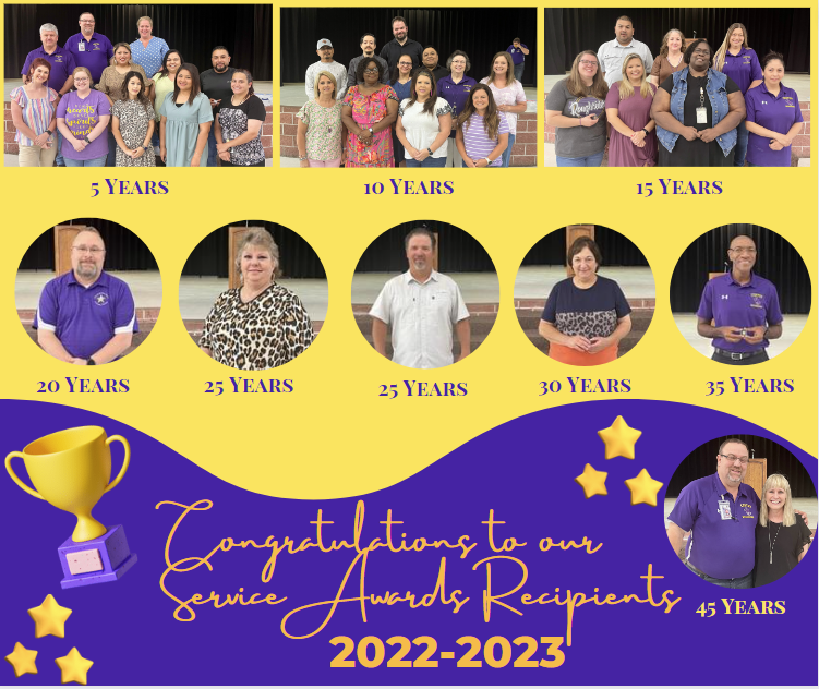 CISD Employees receive Awards of Recognition 