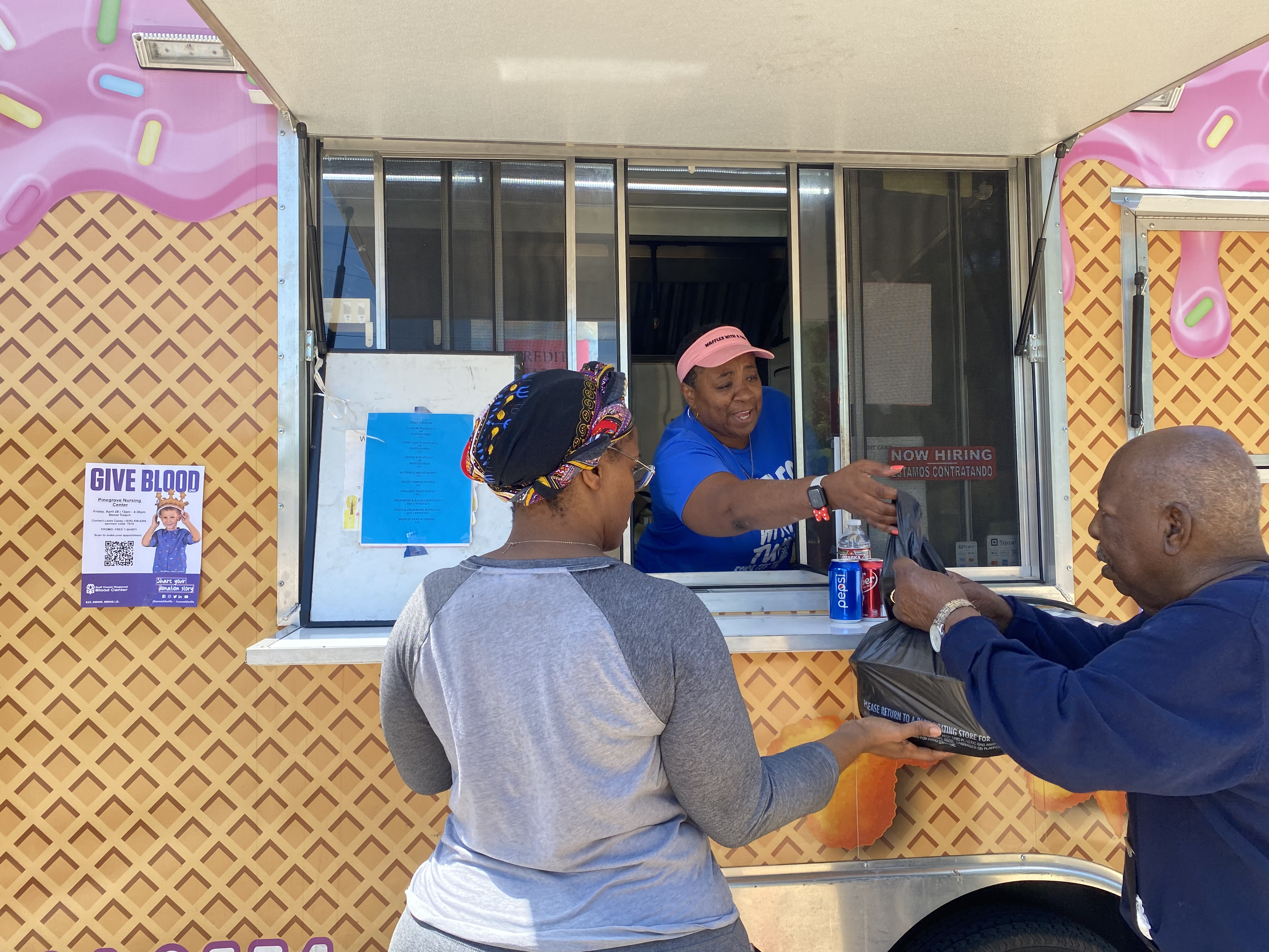 Waffles With a Twist hits Center, Texas 
