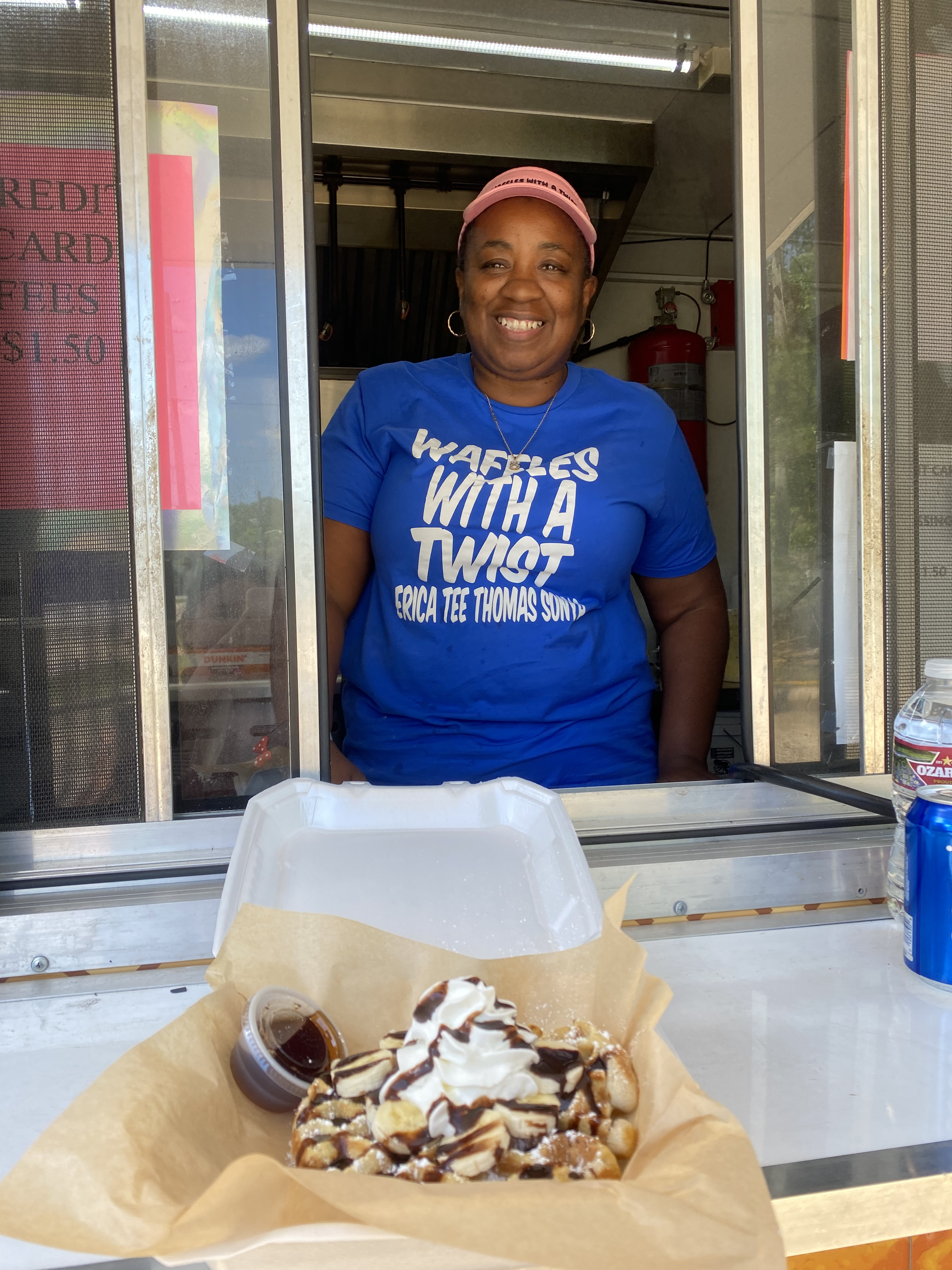 Waffles With a Twist hits Center, Texas 