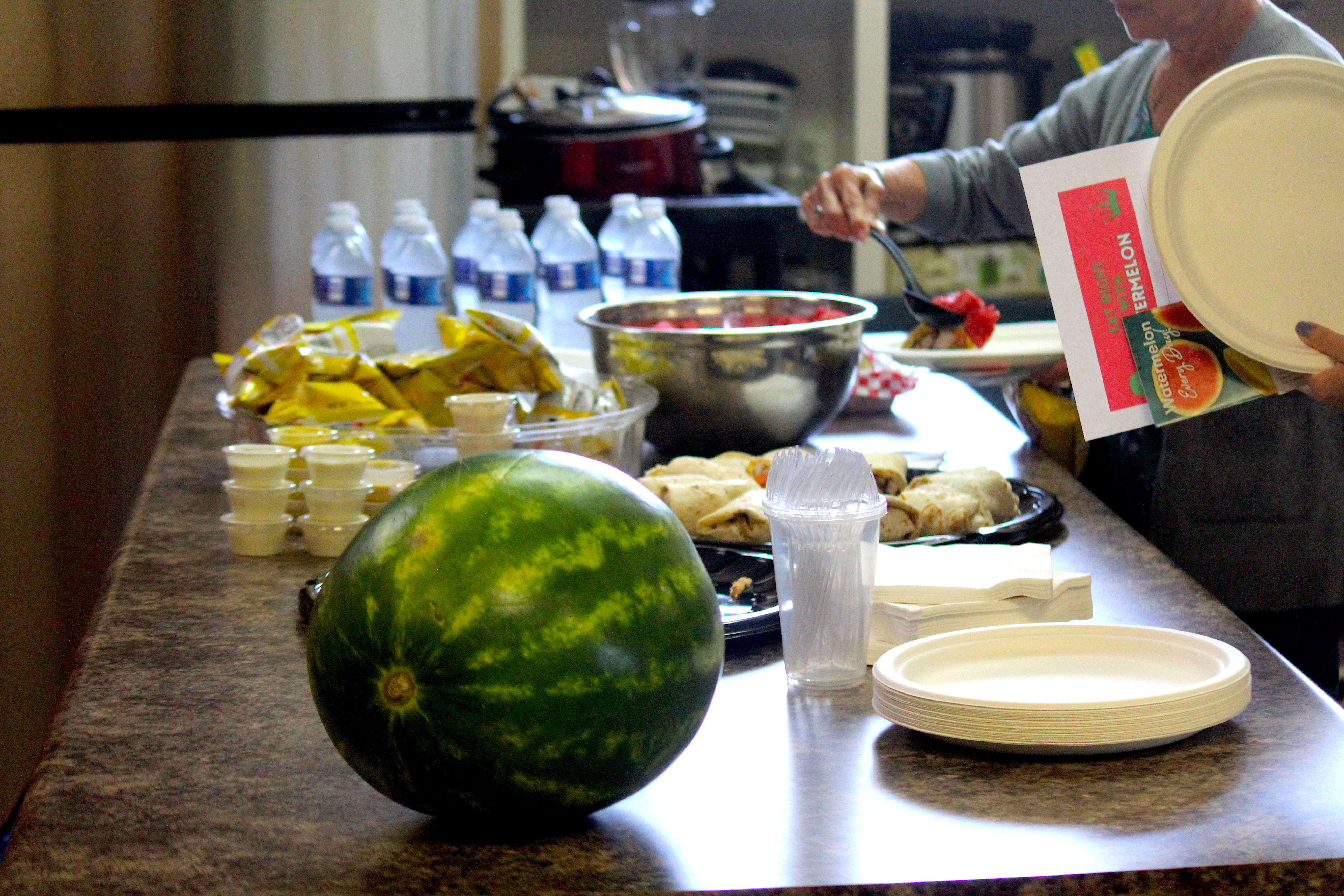 National Watermelon Queen speaks at July Lunch and Learn