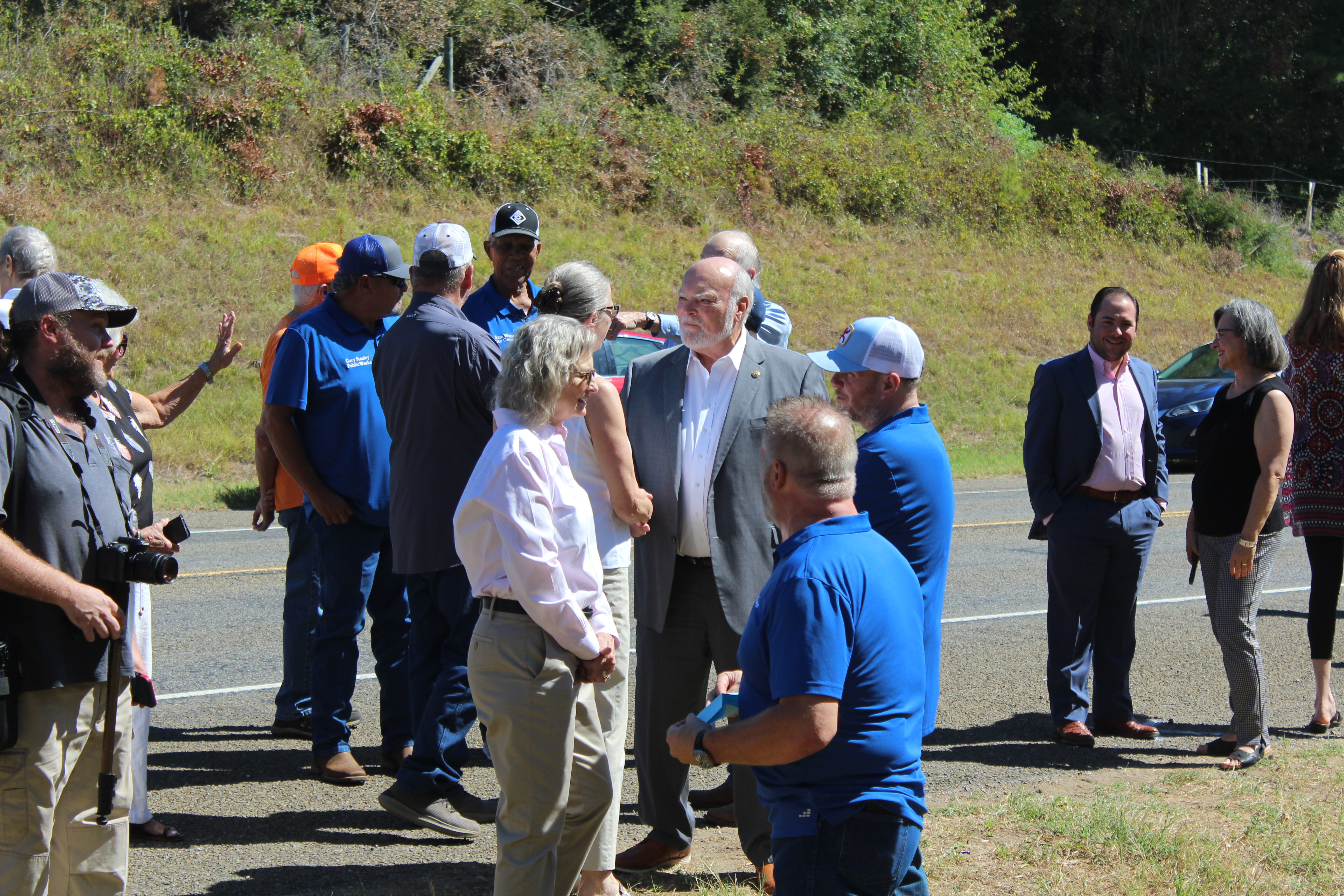 Texas Senator Robert Nichols made an appearance at Friday's event (Shannon James photo/ The Light and Champion)