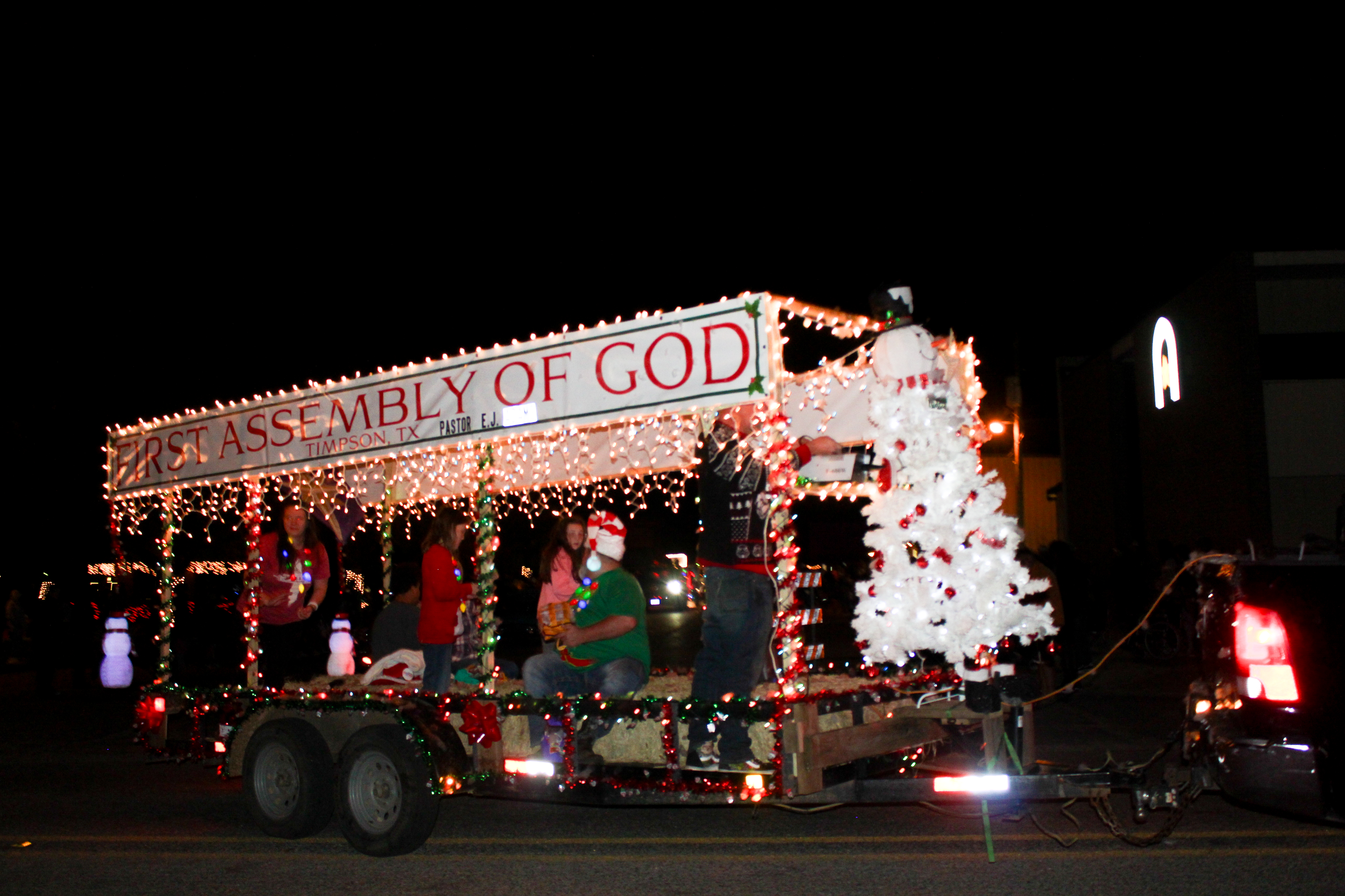  Best lighted/themed float - First Assembly of God 