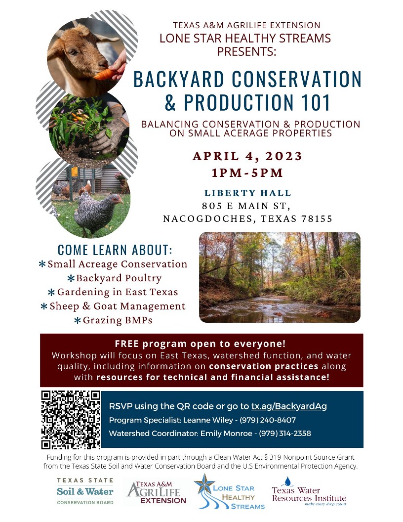 Backyard Conservation and Production 101