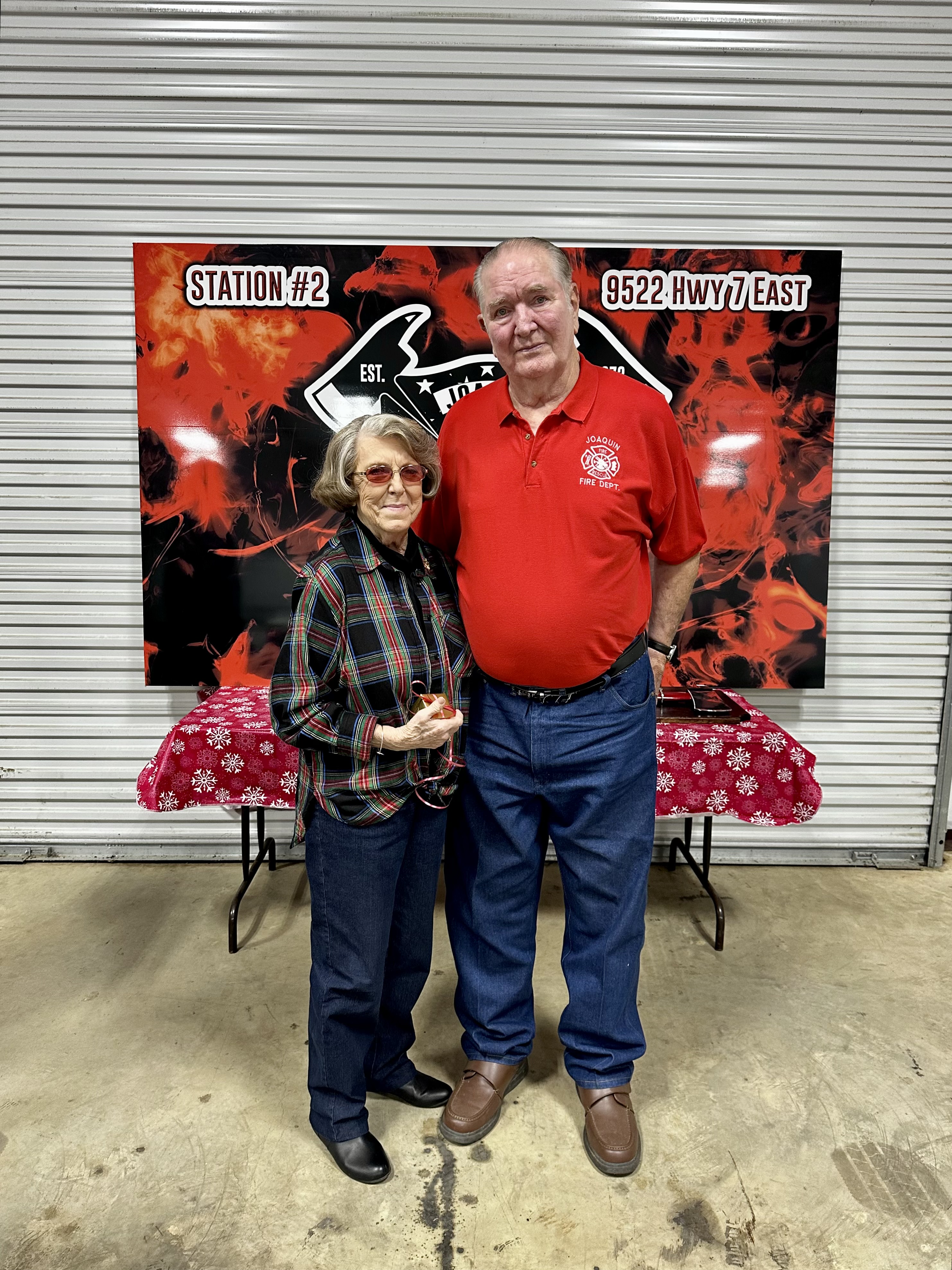 Safety Officer and Chaplain- Steve Cockrell (Pictured with his wife)