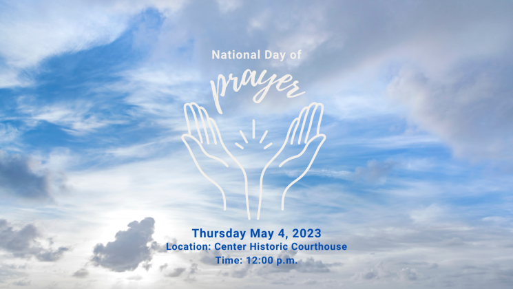 National Day of Prayer Event Thursday, May 4