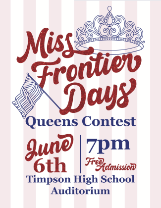 Timpson Miss Frontier Days Queen Pageant 2023