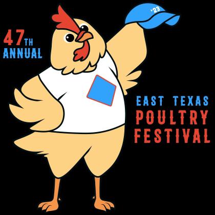 47th Annual East Texas Poultry Festival parking and street closures 