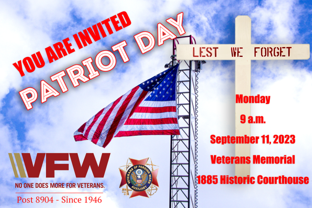VFW POST 8904 Remembers September 11, 2001