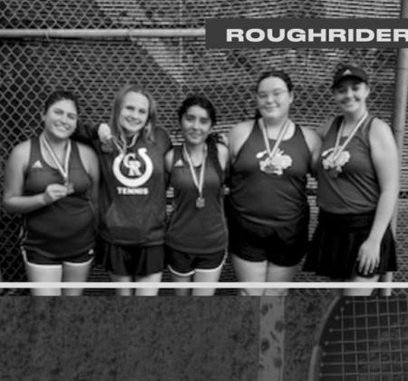 Center Tennis claims first in mixed doubles,Girls Singles, Girls Doubles and 2nd in Girls Singles.