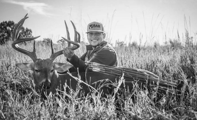 Clayton Corley’s decision to make a new access route to his hunting area ultimately gave him a shot at the evasive buck he’d been chasing for nearly two hunting seasons. (Photo courtesy Claire Corley)