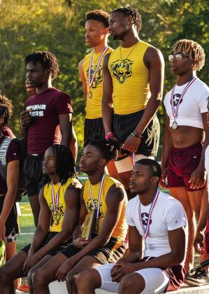 Timpson track team members advance to area round