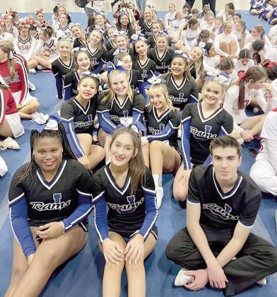 The Joaquin High School cheer squad placed 6th at the state Spirit UIL competition last week where approximately 70 2A cheering squads were attending. The event was conducted at the Fort Worth Convention Center in downtown Fort Worth. (Joaquin Facebook photo)