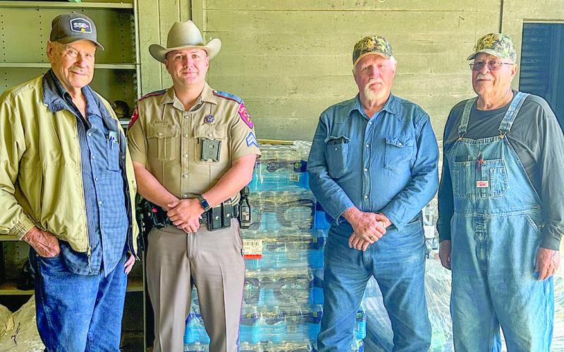 Lodge delivers water for DPS and game wardens