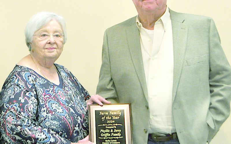 Phyllis and Jerry Griffin took home this year’s Farm Family of the Year award. Zack Clark | The Light and Champion