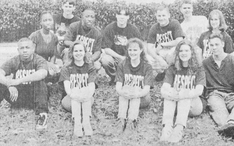 Senior Who’s Who for Center High School for 1996 are (not in order pictured) Lara Gooch, Kevin Harris, Glenn Hart, Karla Jackson, Kara McWest, Lorri Morse, Corey Rains, Tiffany Sowell, Bert Vick, Brad Weber, Jamar Williams and Deuce Wulf.