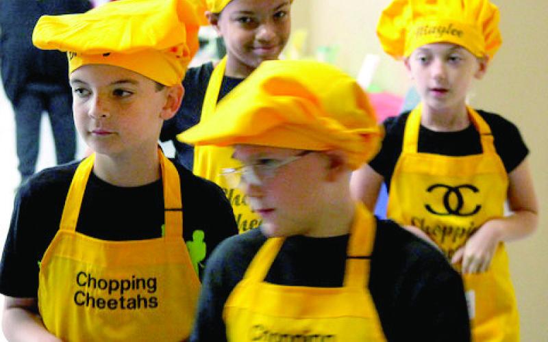 4-H District Food Challenge in Center represented 11 counties