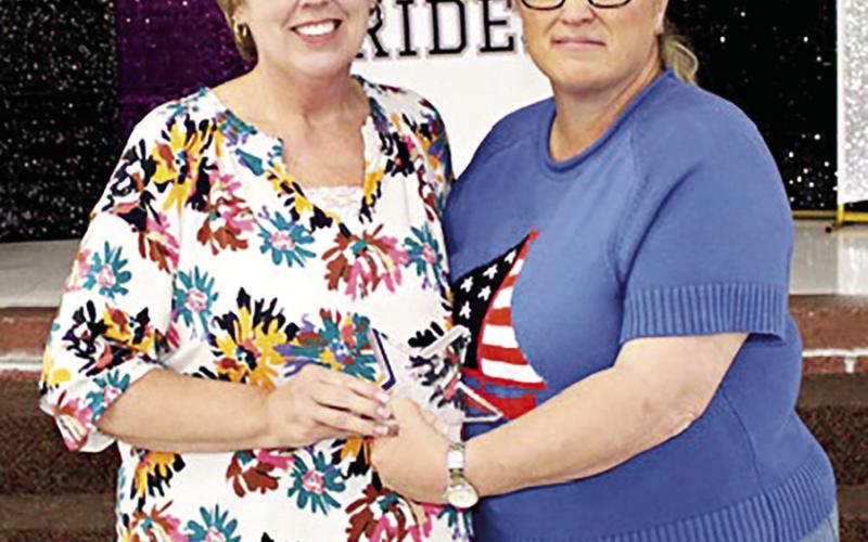 Center ISD Food Services Employee of the Year Kim Hennigan