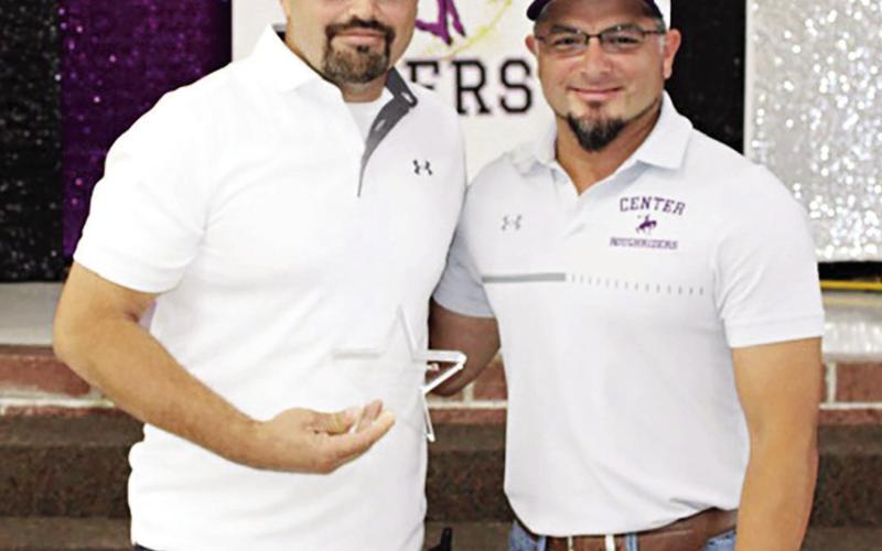 Center ISD Maintenance Employee of the Year Lester Corrales