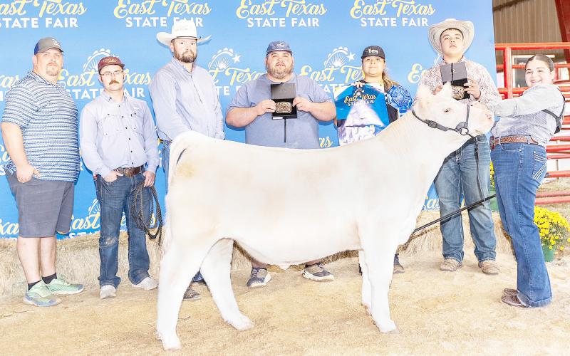 Cassie Lyn Nutt of Shelby Co. 4-H took top honors at the East Texas State Fair in Tyler. In a field of 175, Nutt won Reserve Supreme Overall Champion and Intermediate Showmanship Champion. Submitted | Light and Champion