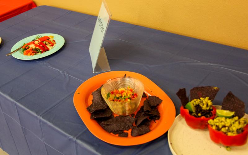 A number of dishes were prepared by 2023 4-H District 5 Food Challenge Competitors