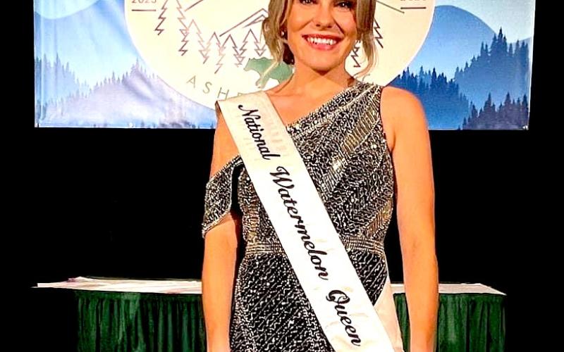 Shelby County resident, Olivia Johnson, won the title of National Watermelon Queen Feb. 25-26 in Asheville, North Carolina at the 108th Annual National Watermelon Convention.