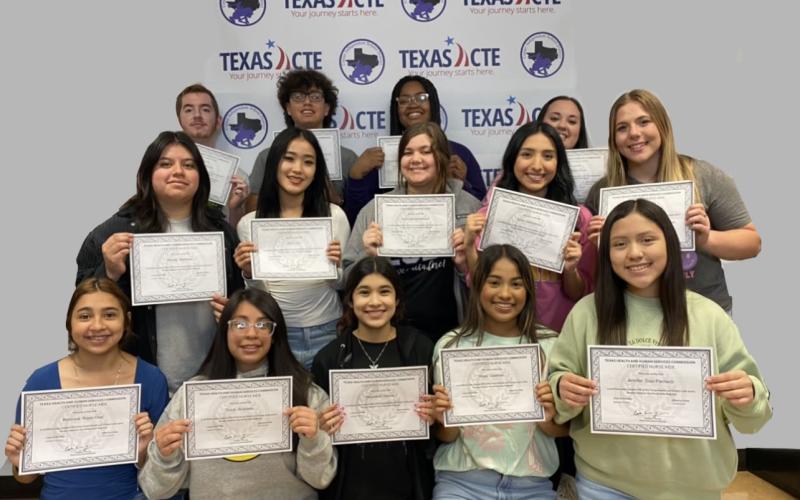 Fourteen CHS Students earn CNA Licenses