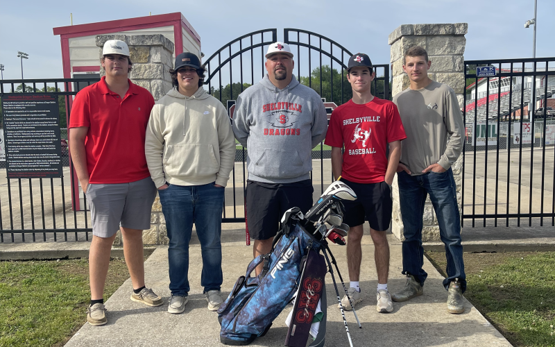 Shelbyville High School Golf Team 2nd straight District 23 Championship