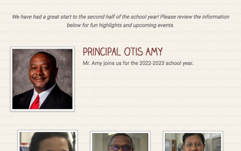 CISD Campuses Principal Quarterly Newsletters