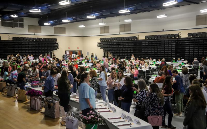 Panola College Foundation raises over $75,000 at Designer Purse Bingo event