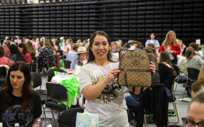 Panola College Foundation raises over $75,000 at Designer Purse Bingo event