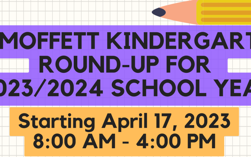 Kindergarten Round-Up Begins Next Week!