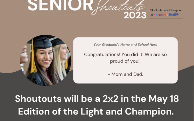 2023 Senior Shoutouts