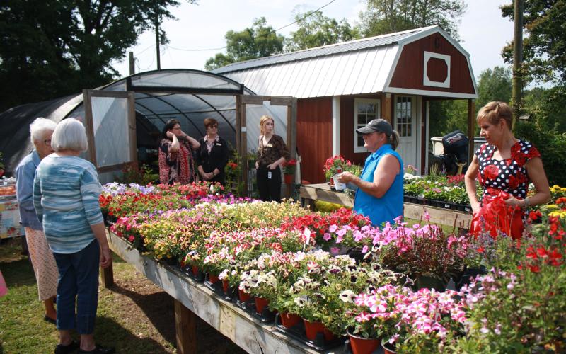 Mimi's Plant Nursery Red Ribbon Cutting Ceremony