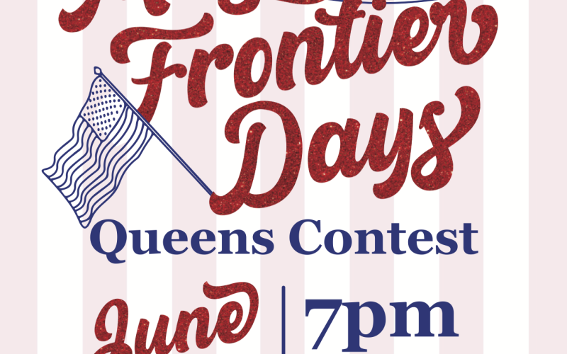 Miss Frontier Days Pageant June 6