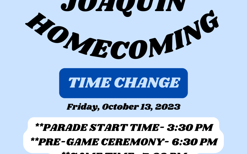 Joaquin Homecoming