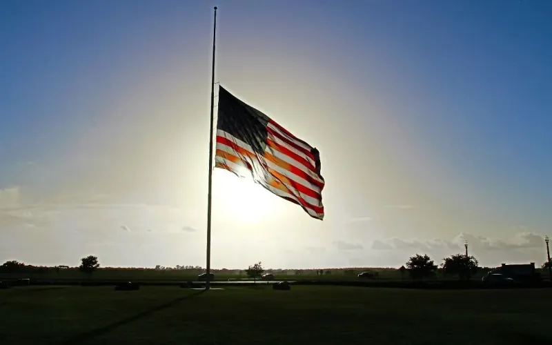 Flags at half-staff in honor of Senator Dianne Feinstein