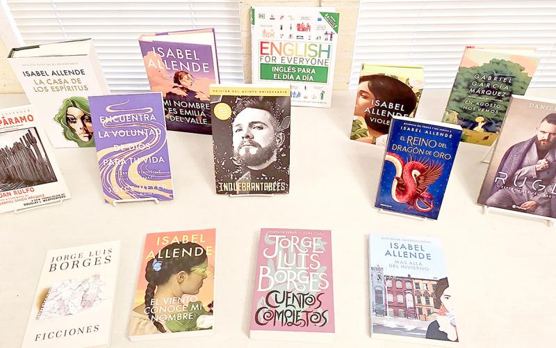 The Fannie Brown Booth Library announces the arrival of new Spanish books for its Spanish collection. These books have been purchased with funds provided by a grant from the 2025 Texas Book Festival. The library is one of only 50 libraries in the state to receive this grant. More Spanish books will be arriving soon.