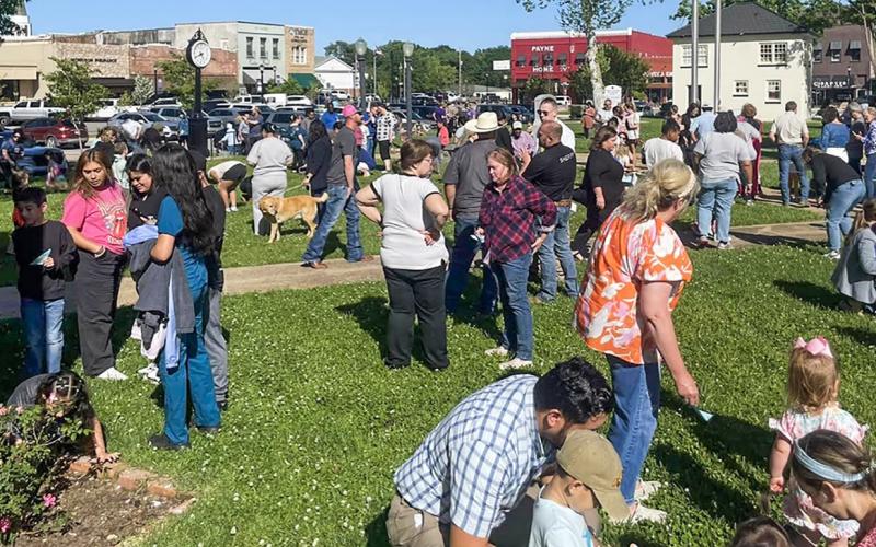 A large turnout enjoyed the sunshine and the 13th annual SCCAC Butterfly Release recognizing the work of the local organization. Annika Bloys | LIght and Champion