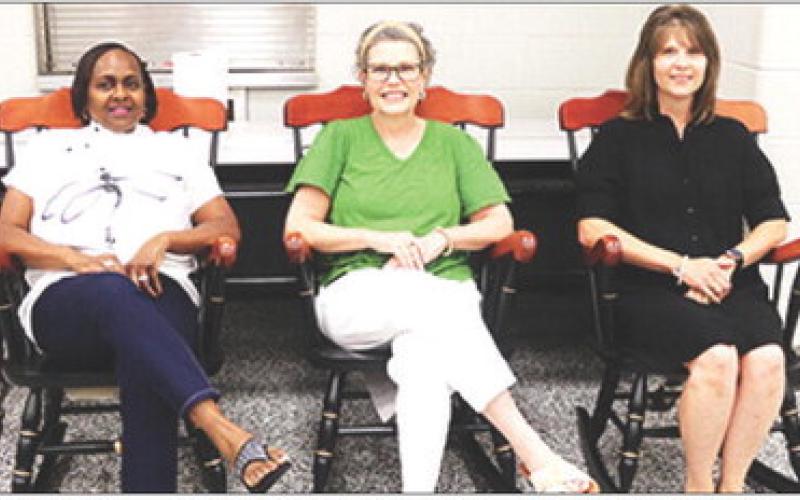 Retiring were: Cassie Jernigan-25 years, Debbie Gilchrist-24 years and Dyan Gardner-13 years. Submitted | Light and Champion