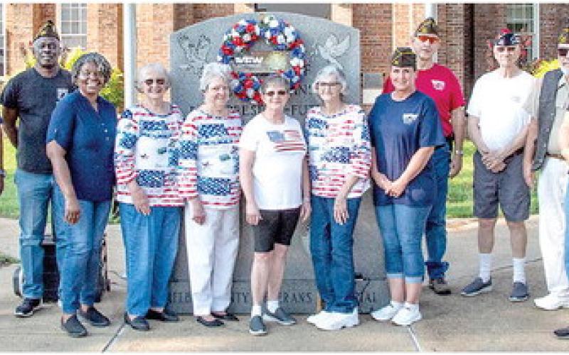 Members of VFW Post 8904, Auxiliary and friends gathered Thursday, August 31 to remember the those who served in the Iraq War. (Submitted photo)