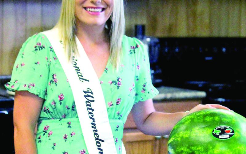 National Watermelon Queen Olivia Johnson