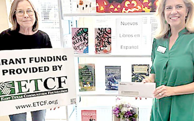 Library receives Harris Community Fund grant