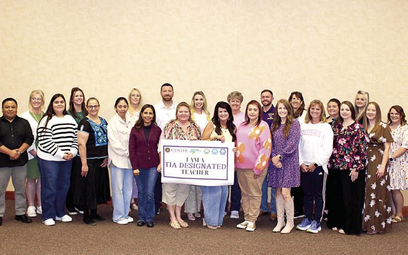 Center ISD recognizes TIA teachers